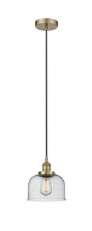 Edison One Light Mini Pendant in Antique Brass (405|616-1PH-AB-G74)
