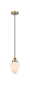 Edison One Light Mini Pendant in Antique Brass (405|616-1PH-AB-G661-7)