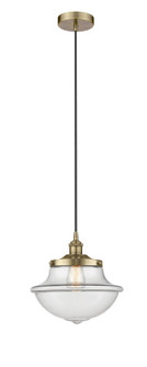 Edison One Light Mini Pendant in Antique Brass (405|616-1PH-AB-G542)