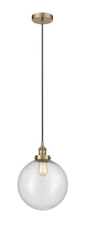 Edison One Light Mini Pendant in Antique Brass (405|616-1PH-AB-G204-12)