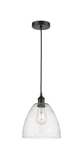 Edison One Light Mini Pendant in Matte Black (405|616-1P-BK-GBD-94)