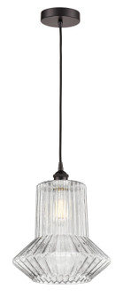Edison LED Pendant in Matte Black (405|616-1P-BK-G212-LED)