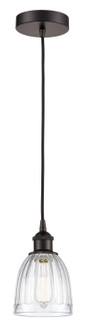 Edison LED Mini Pendant in Brushed Brass (405|616-1P-BB-G442-LED)