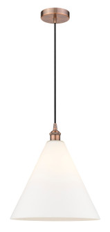 Edison One Light Pendant in Antique Copper (405|616-1P-AC-GBC-161)