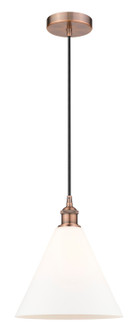 Edison One Light Mini Pendant in Antique Copper (405|616-1P-AC-GBC-121)