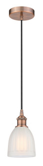 Edison One Light Mini Pendant in Antique Copper (405|616-1P-AC-G441)