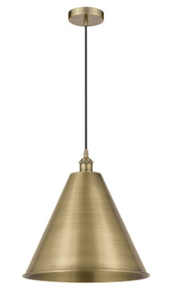 Edison One Light Mini Pendant in Antique Brass (405|616-1P-AB-MBC-16-AB)