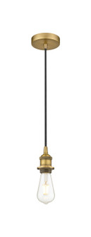 Edison LED Mini Pendant in Antique Brass (405|616-1P-AB-LED)