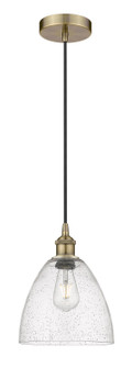 Edison One Light Mini Pendant in Antique Brass (405|616-1P-AB-GBD-94)