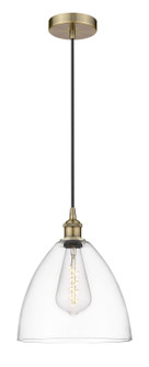 Edison One Light Mini Pendant in Antique Brass (405|616-1P-AB-GBD-122)