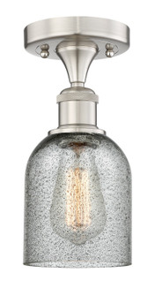 Edison One Light Semi-Flush Mount in Brushed Satin Nickel (405|616-1F-SN-G257)