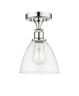 Edison One Light Semi-Flush Mount in Polished Chrome (405|616-1F-PC-GBD-752)