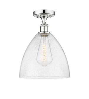 Edison One Light Semi-Flush Mount in Polished Chrome (405|616-1F-PC-GBD-124)