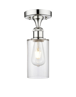Edison One Light Semi-Flush Mount in Polished Chrome (405|616-1F-PC-G802)