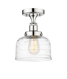 Edison One Light Semi-Flush Mount in Polished Chrome (405|616-1F-PC-G713)
