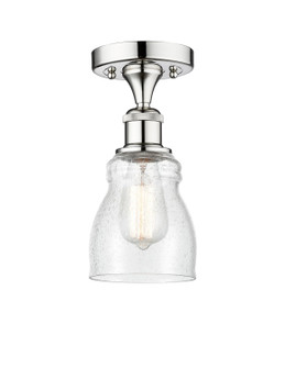 Edison One Light Semi-Flush Mount in Polished Chrome (405|616-1F-PC-G394)