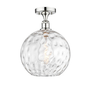 Edison One Light Semi-Flush Mount in Polished Chrome (405|616-1F-PC-G1215-12)