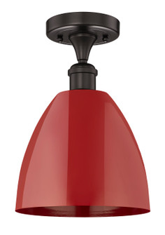 Edison One Light Semi-Flush Mount in Oil Rubbed Bronze (405|616-1F-OB-MBD-9-RD)