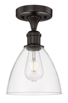 Edison One Light Semi-Flush Mount in Oil Rubbed Bronze (405|616-1F-OB-GBD-752)