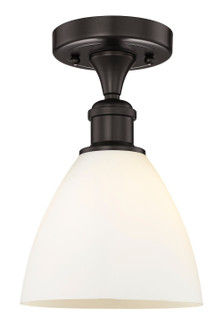 Edison One Light Semi-Flush Mount in Oil Rubbed Bronze (405|616-1F-OB-GBD-751)