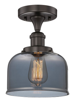 Edison One Light Semi-Flush Mount in Oil Rubbed Bronze (405|616-1F-OB-G73)