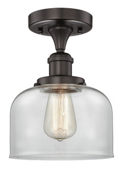 Edison One Light Semi-Flush Mount in Oil Rubbed Bronze (405|616-1F-OB-G72)
