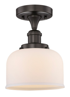 Edison One Light Semi-Flush Mount in Oil Rubbed Bronze (405|616-1F-OB-G71)