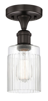 Edison One Light Semi-Flush Mount in Oil Rubbed Bronze (405|616-1F-OB-G342)