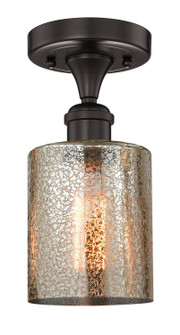 Edison One Light Semi-Flush Mount in Oil Rubbed Bronze (405|616-1F-OB-G116)