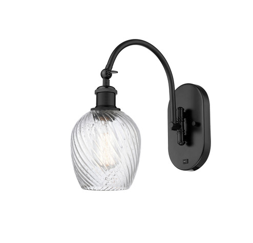 Ballston One Light Swing Arm in Matte Black (405|518-1W-BK-G292)