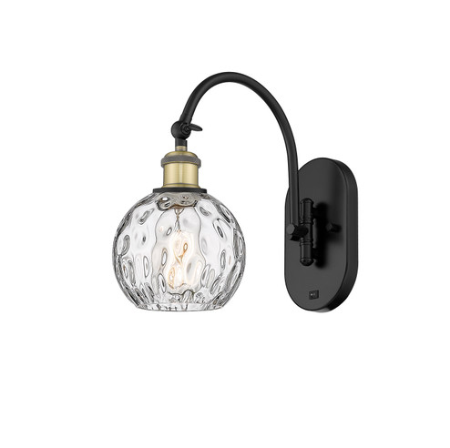 Ballston LED Swing Arm in Black Antique Brass (405|518-1W-BAB-G1215-6-LED)