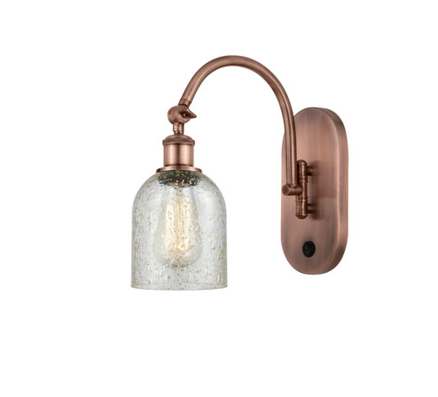 Ballston One Light Swing Arm in Antique Copper (405|518-1W-AC-G259)
