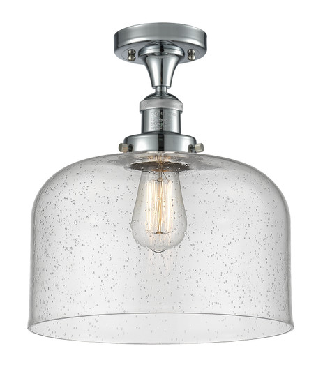 Franklin Restoration One Light Semi-Flush Mount in Polished Chrome (405|517-1CH-PC-G74-L)