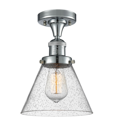 Franklin Restoration LED Semi-Flush Mount in Polished Chrome (405|517-1CH-PC-G44-LED)