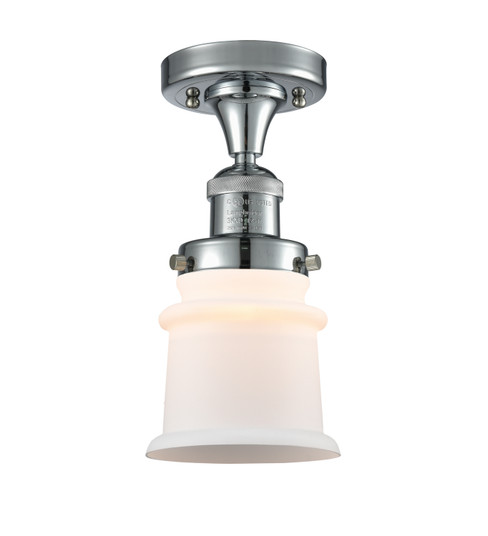 Franklin Restoration LED Semi-Flush Mount in Polished Chrome (405|517-1CH-PC-G181S-LED)