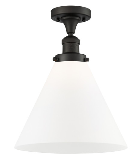 Franklin Restoration One Light Semi-Flush Mount in Oil Rubbed Bronze (405|517-1CH-OB-G41-L)