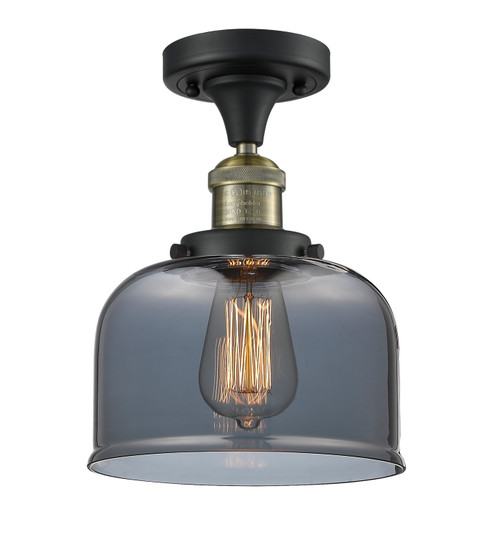 Franklin Restoration LED Semi-Flush Mount in Black Antique Brass (405|517-1CH-BAB-G73-LED)