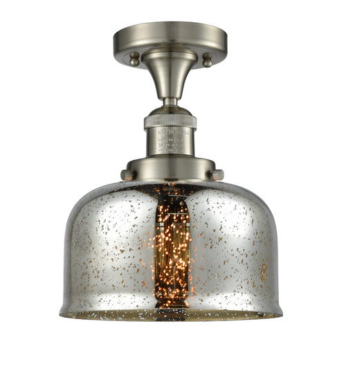 Franklin Restoration One Light Semi-Flush Mount in Antique Brass (405|517-1CH-AB-G713)