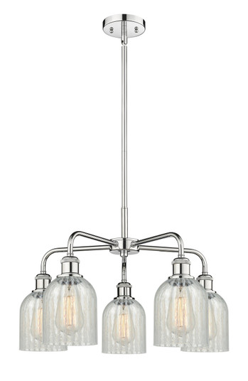 Ballston Five Light Chandelier in Polished Chrome (405|516-5CR-PC-G2511)