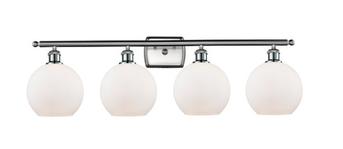 Ballston LED Bath Vanity in Brushed Satin Nickel (405|516-4W-SN-G121-8-LED)