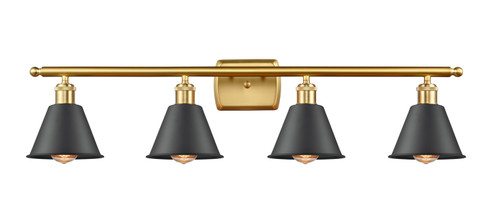 Ballston LED Bath Vanity in Satin Gold (405|516-4W-SG-M8-LED)