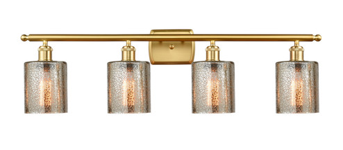 Ballston Four Light Bath Vanity in Satin Gold (405|516-4W-SG-G116)