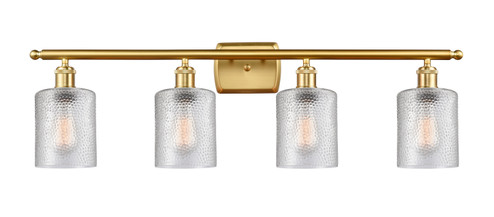 Ballston Four Light Bath Vanity in Satin Gold (405|516-4W-SG-G112)