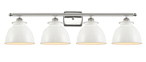 Ballston Four Light Bath Vanity in Polished Nickel (405|516-4W-PN-M14-W)
