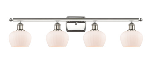 Ballston Four Light Bath Vanity in Polished Nickel (405|516-4W-PN-G91)
