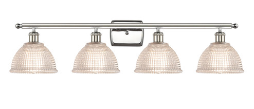 Ballston Four Light Bath Vanity in Polished Nickel (405|516-4W-PN-G422)