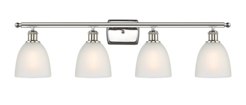 Ballston LED Bath Vanity in Polished Nickel (405|516-4W-PN-G381-LED)