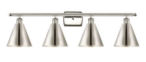 Ballston Four Light Bath Vanity in Matte Black (405|516-4W-BK-MBC-8-BK)