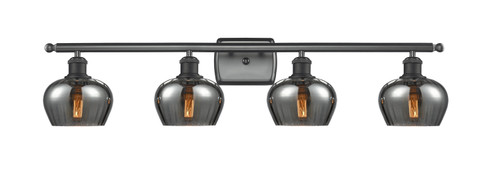 Ballston Four Light Bath Vanity in Matte Black (405|516-4W-BK-G93)