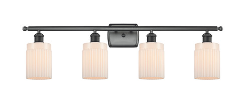 Ballston Four Light Bath Vanity in Matte Black (405|516-4W-BK-G341)